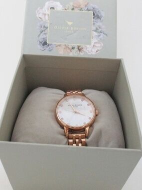 OLIVIA BURTON - Mother Of Pearl Watch